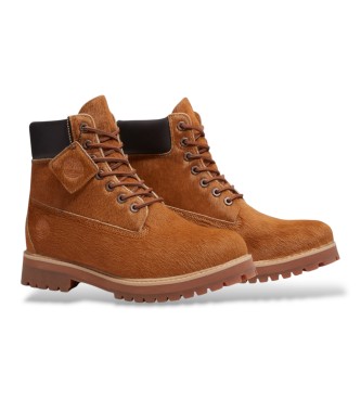 Timberland Bottes en cuir Heritage marron