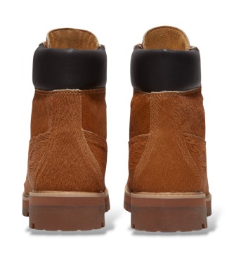 Timberland Bottes en cuir Heritage marron
