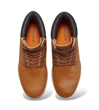 Timberland Bottes en cuir Heritage marron