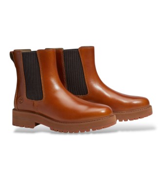 Timberland Stivaletti Chelsea in pelle Britton Drive marrone