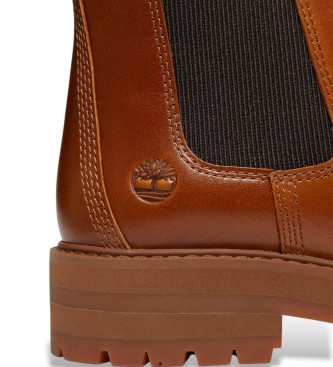 Timberland Stivaletti Chelsea in pelle Britton Drive marrone