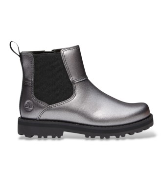 Timberland Courma Kid silver Chelsea leather boots