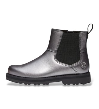 Timberland Courma Kid silver Chelsea leather boots