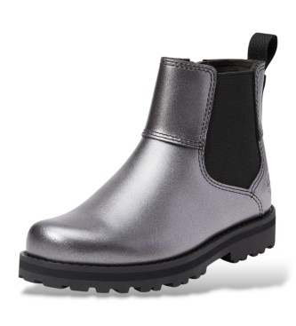 Timberland Courma Kid silver Chelsea leather boots