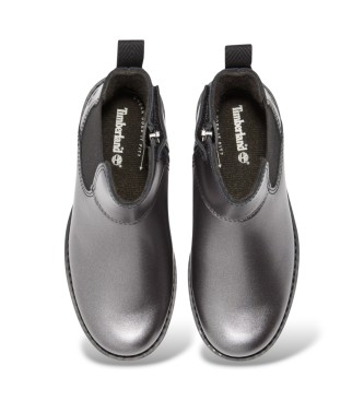 Timberland Courma Kid silver Chelsea leather boots