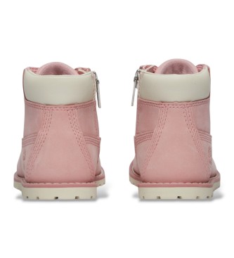 Timberland Stivali in pelle Pokey Pine rosa