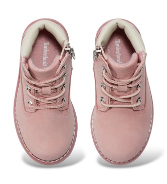Timberland Stivali in pelle Pokey Pine rosa