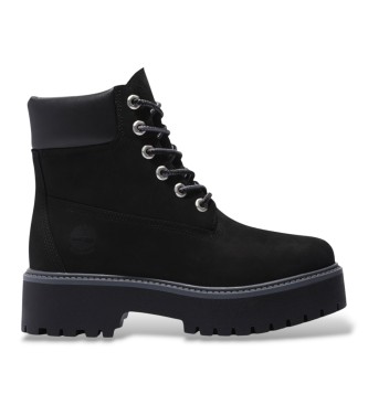 Timberland Stivali in pelle Stone Street 6 Inch neri