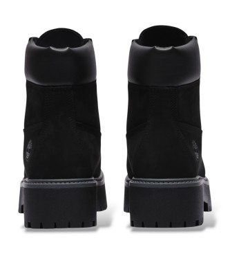 Timberland Stivali in pelle Stone Street 6 Inch neri