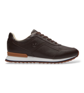 Timberland Scout Heights dark brown leather sneakers