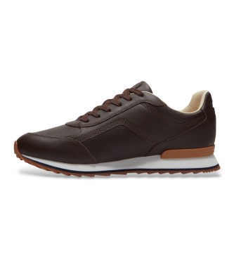Timberland Scout Heights dark brown leather sneakers