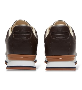 Timberland Scout Heights dark brown leather sneakers