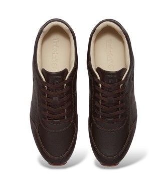 Timberland Scout Heights dark brown leather sneakers