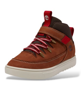 Timberland Sneakers i læder Lisbon Street brun