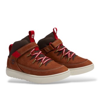 Timberland Sneakers i læder Lisbon Street brun