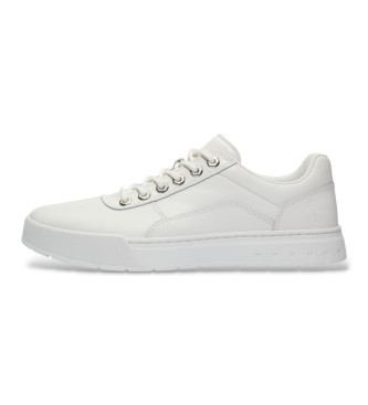Timberland White Maple Grove Leather Sneakers