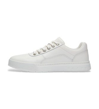 Timberland White Maple Grove Leather Sneakers