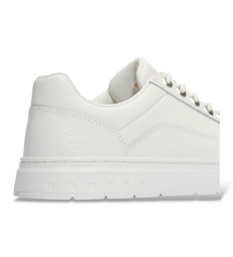 Timberland White Maple Grove Leather Sneakers