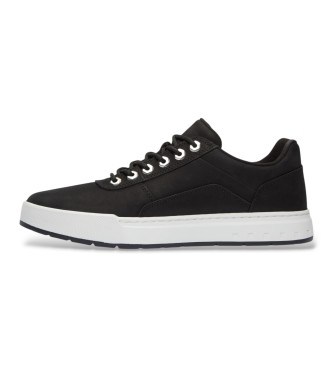 Timberland Maple Grove Black Leather Sneakers
