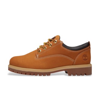Timberland Sapatos de pele Heritage castanho