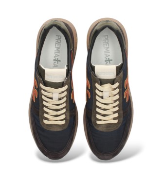 Premiata Mick navy sneakers