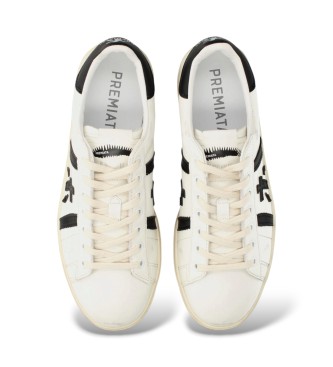 Premiata Baskets en Cuir Russell blanc