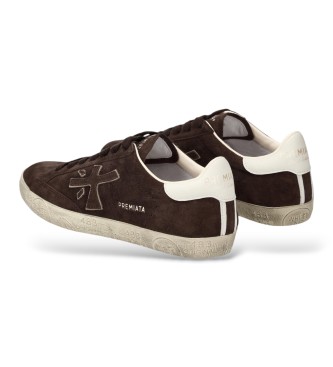 Premiata Baskets en Cuir Steven marron
