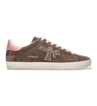 Premiata Stevend Ledersneaker braun