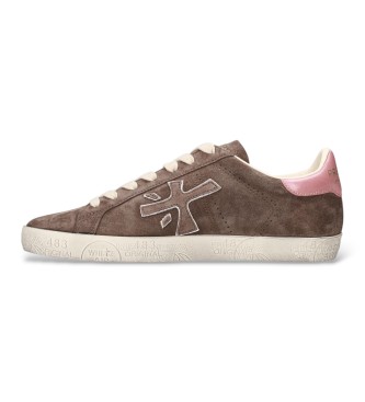 Premiata Stevend Ledersneaker braun