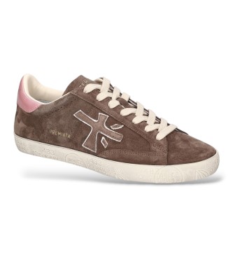 Premiata Stevend Ledersneaker braun