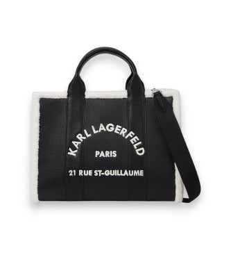 Karl Lagerfeld Medium Rue St-Guillaume tote bag in black