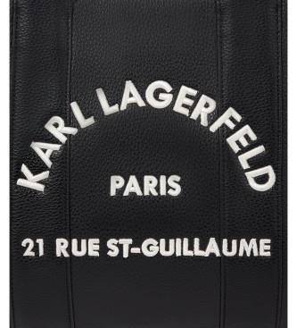 Karl Lagerfeld Medium Rue St-Guillaume tote bag in black