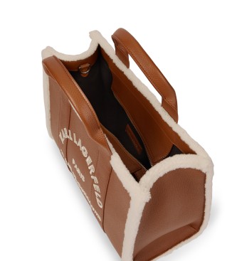 Karl Lagerfeld Medium Rue St-Guillaume tote bag in brown