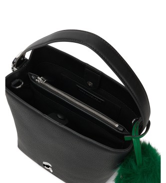 Karl Lagerfeld Black Pebble Bag