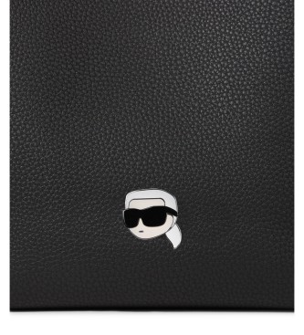 Karl Lagerfeld Black Pebble Bag