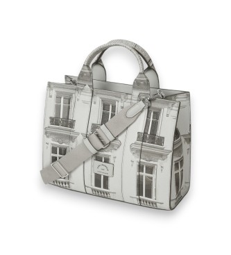 Karl Lagerfeld Exclusive beige Maison de Karl tote bag