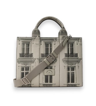 Karl Lagerfeld Exclusive beige Maison de Karl tote bag
