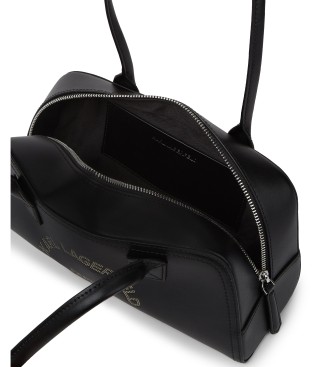 Karl Lagerfeld Black Daily East Zip Bag