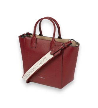 Karl Lagerfeld Small Daily tote bag with maroon pocket