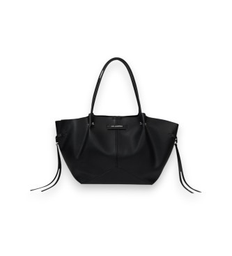 Karl Lagerfeld Black medium Pierced tote bag