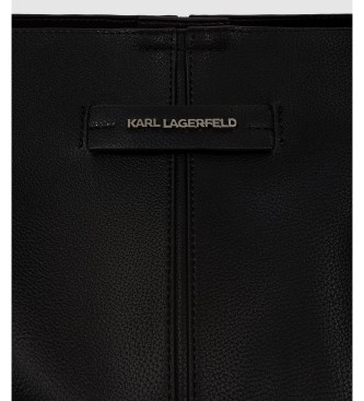 Karl Lagerfeld Black medium Pierced tote bag