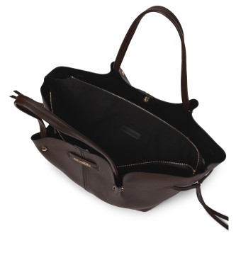 Karl Lagerfeld Brown medium Pierced tote bag