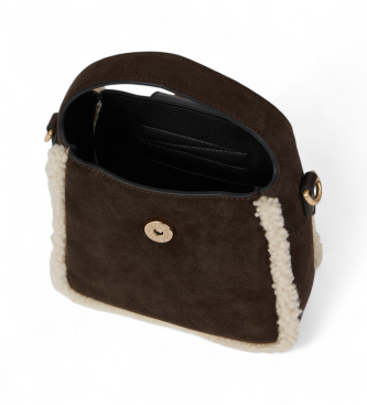 Karl Lagerfeld Brown Hobo Bag