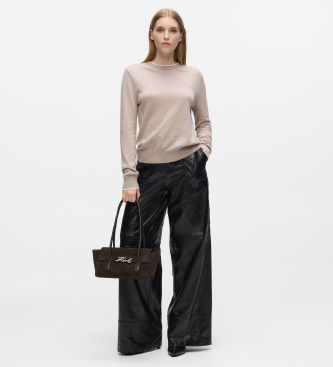 Karl Lagerfeld Brown Daily East bag