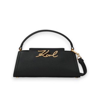 Karl Lagerfeld Black Mini Signature Bag