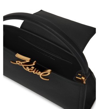 Karl Lagerfeld Black Mini Signature Bag