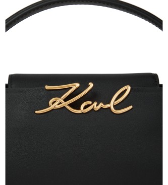 Karl Lagerfeld Black Mini Signature Bag