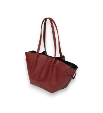 Karl Lagerfeld Pierced red bag
