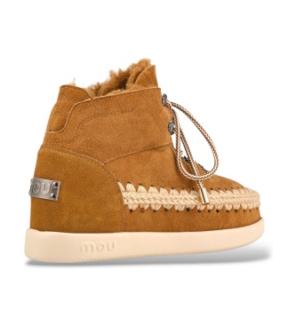 Mou Stivaletti in pelle New Inner Wedge marrone
