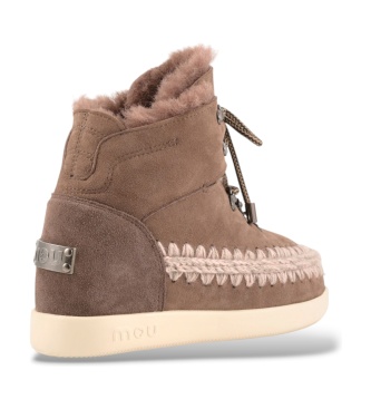 Mou Stivaletti in pelle New Inner Wedge taupe